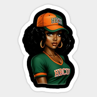 HBCU Woman, HBCU Alumni, HBCU Grad Sticker